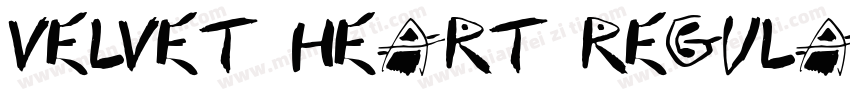 Velvet Heart Regula字体转换